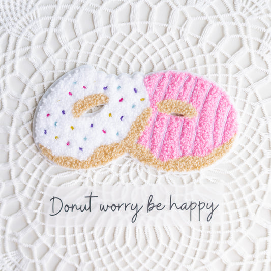 Chenille Patch: Donuts