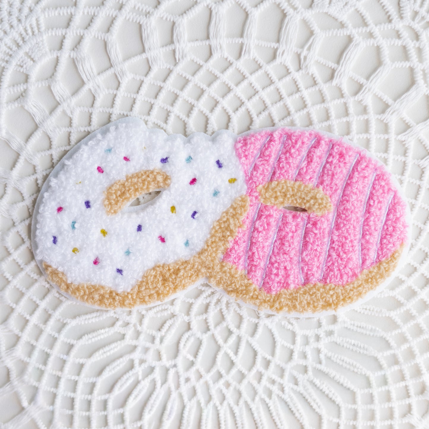 Chenille Patch: Donuts
