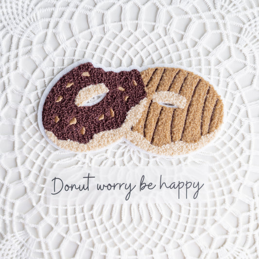 Chenille Patch: Donuts