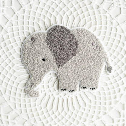 Chenille Patch: Elefant