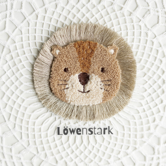 Chenille Patch: Löwe