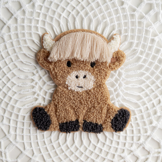 Chenille Patch: Hochlandrind