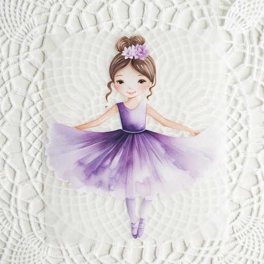 Bügelbild: Ballerina
