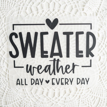 Bügelbild: Sweater Weather