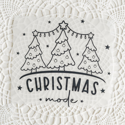 Bügelbild: Christmas Mode