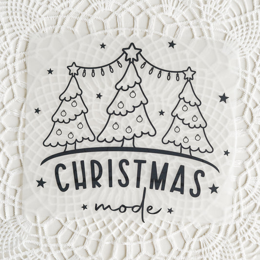 Bügelbild: Christmas Mode