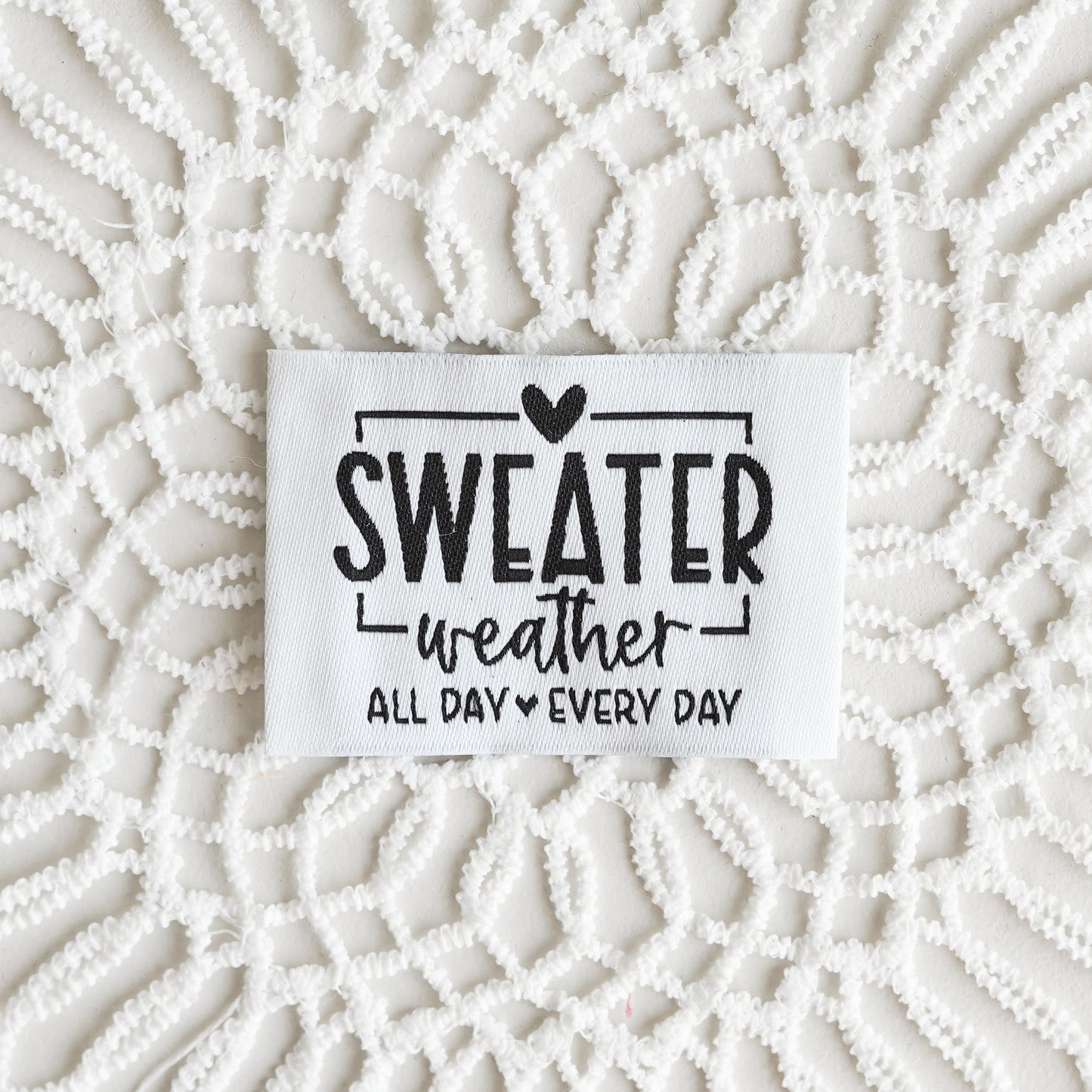 Weblabel: Sweater weather