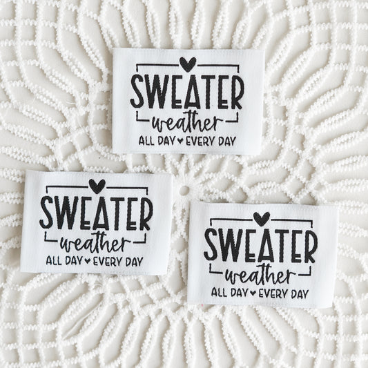 Weblabel: Sweater weather
