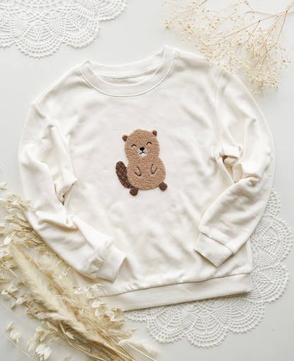 Chenille Patch: Biber