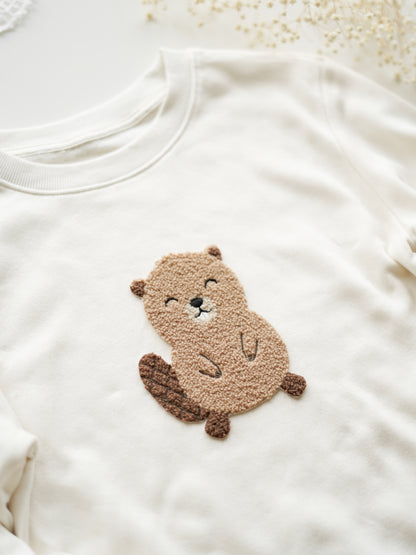 Chenille Patch: Biber