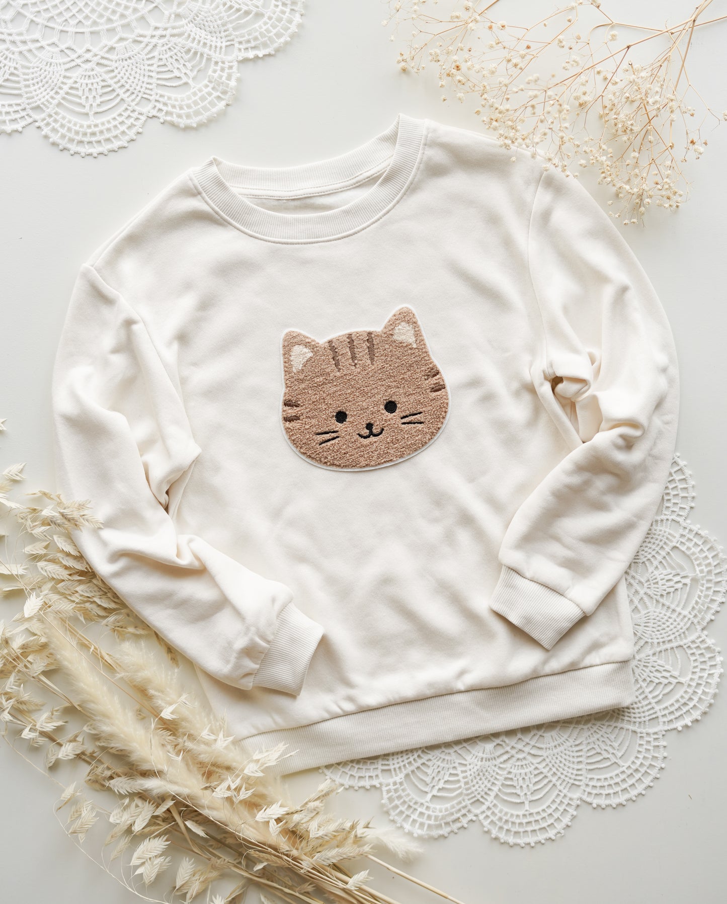 Chenille Patch: Katze