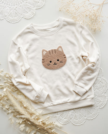 Chenille Patch: Katze