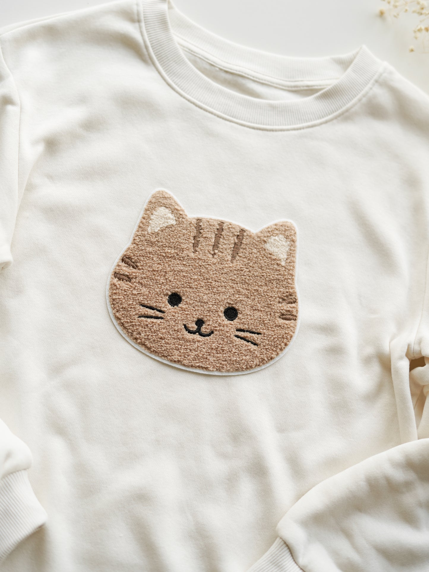 Chenille Patch: Katze