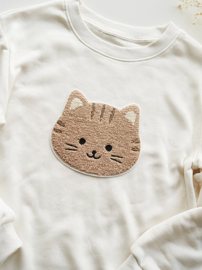Chenille Patch: Katze