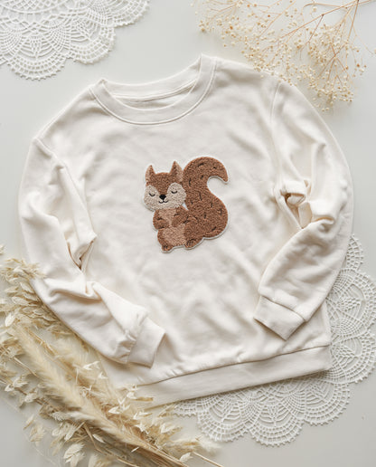 Chenille Patch: Eichhönrchen