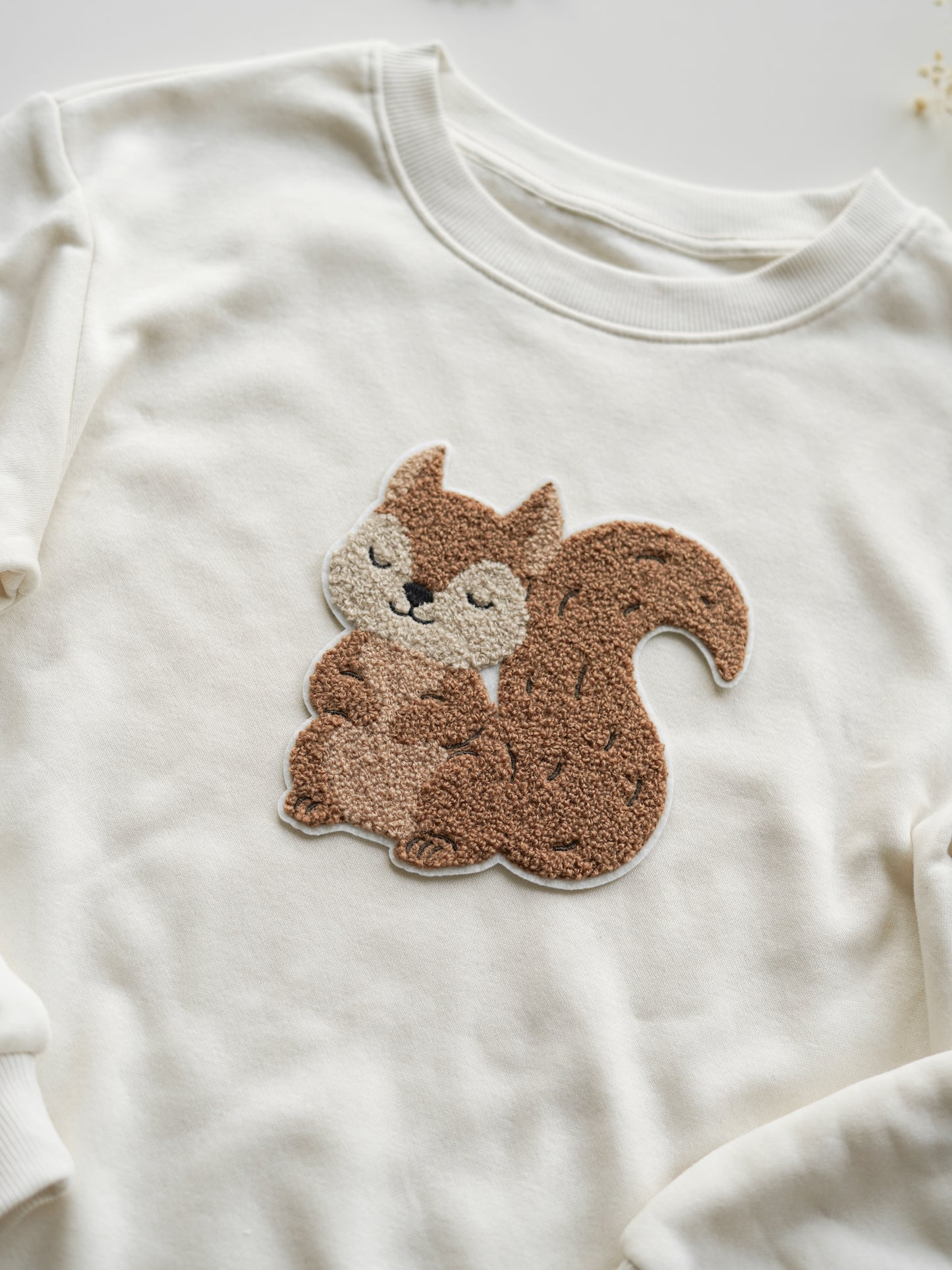 Chenille Patch: Eichhönrchen