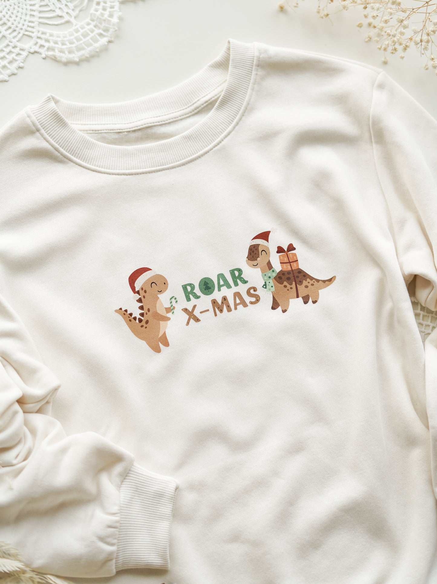 Bügelbild: Dinos Roar X-Mas