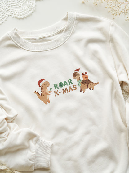 Bügelbild: Dinos Roar X-Mas