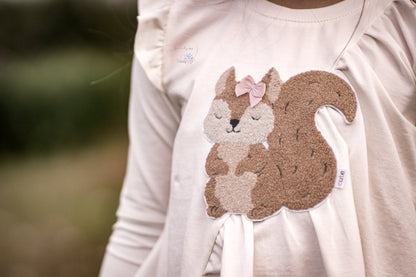 Chenille Patch: Eichhönrchen