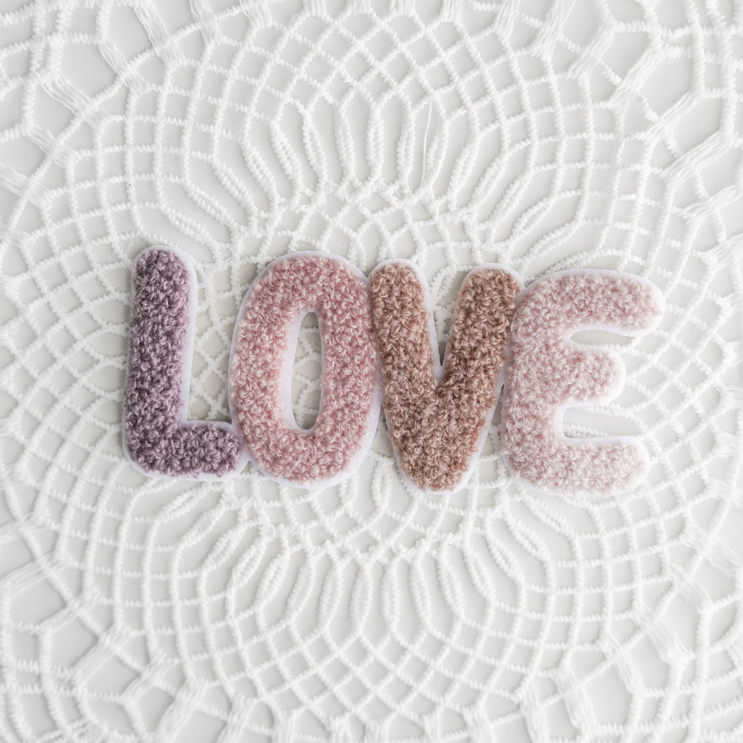 Chenille Patch: LOVE