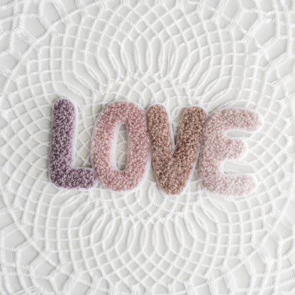Chenille Patch: LOVE
