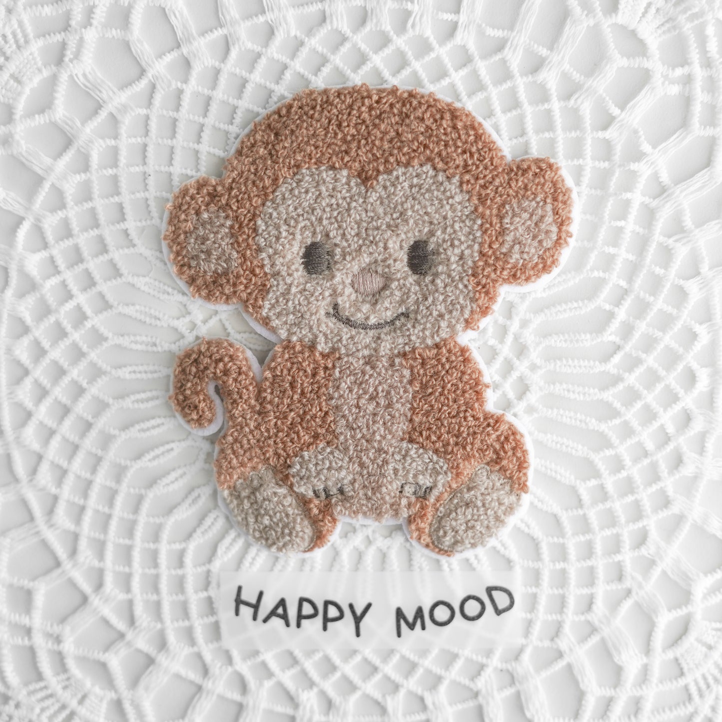 Chenille Patch: Affe