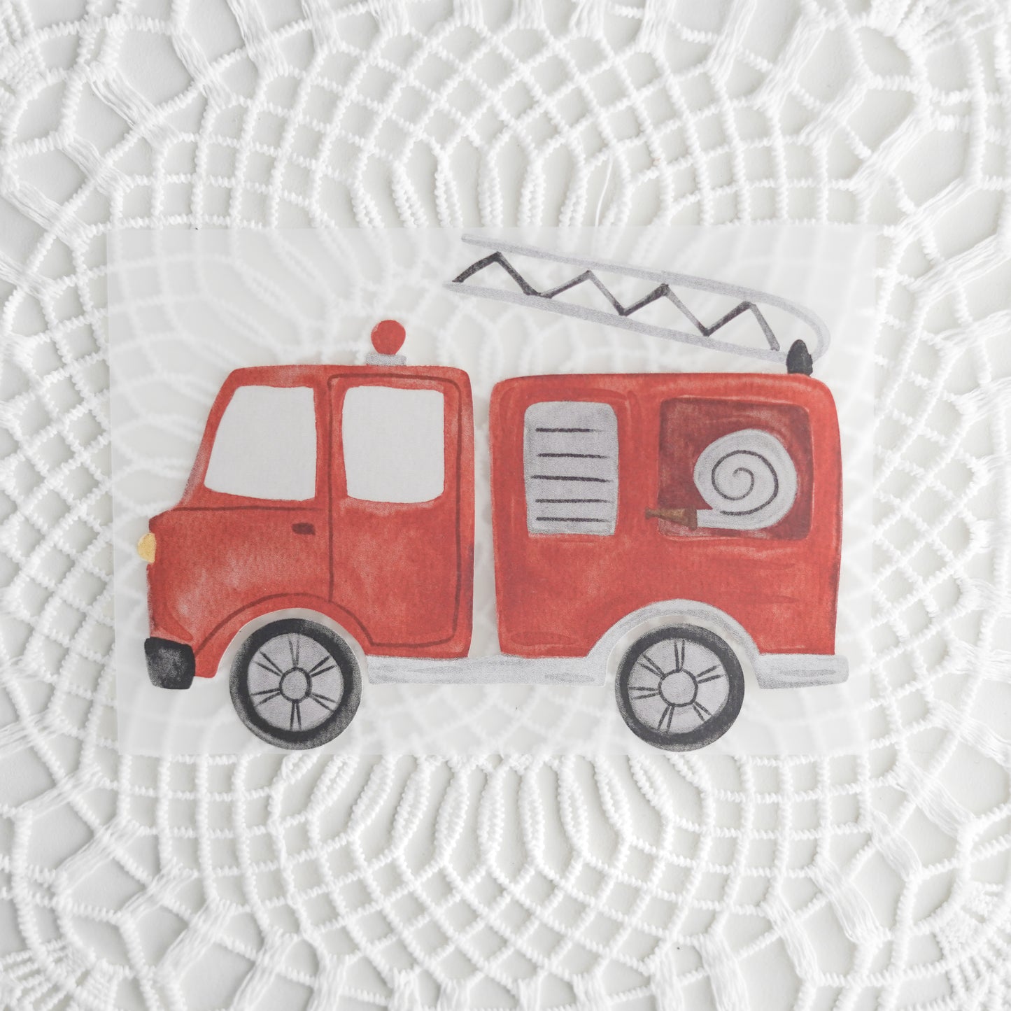 Bügelbild: Feuerwehr