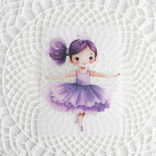 Bügelbild: Ballerina 2