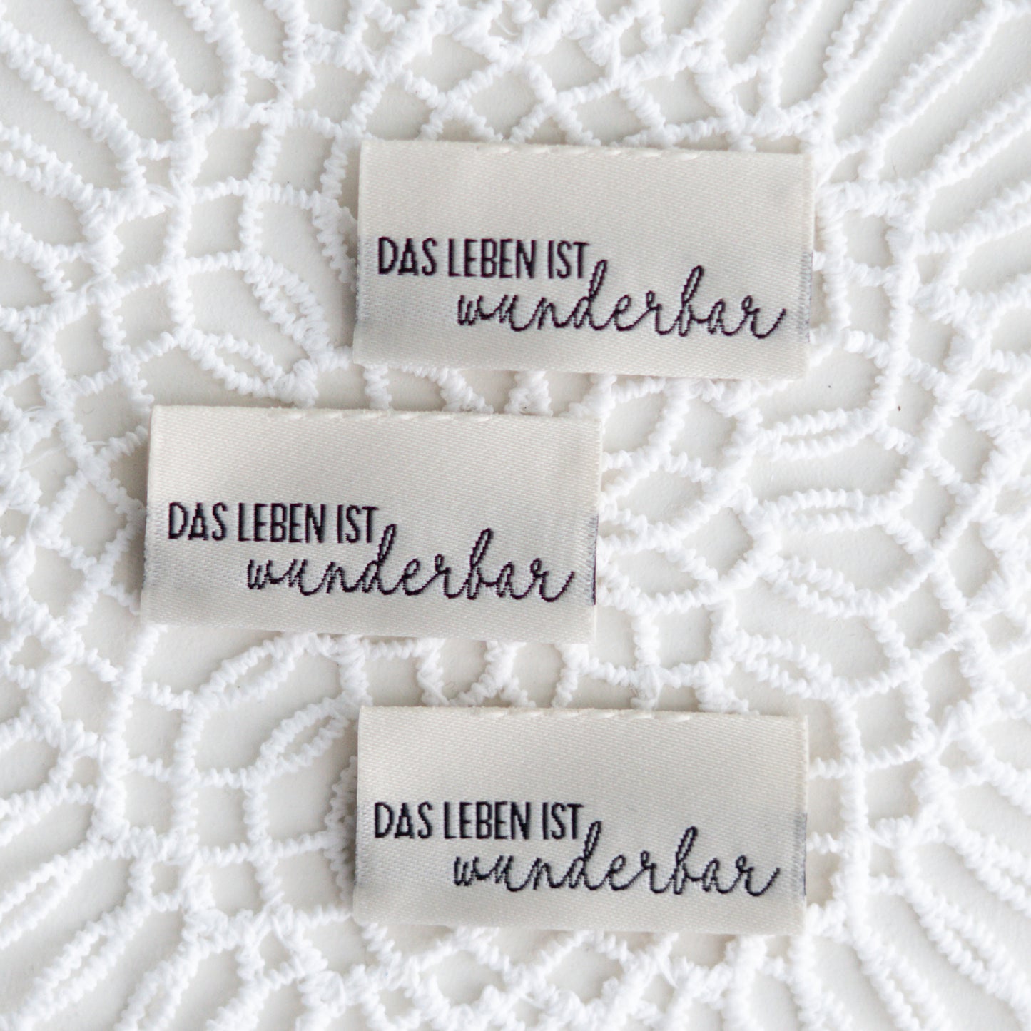 Weblabel: das Leben ist wunderbar