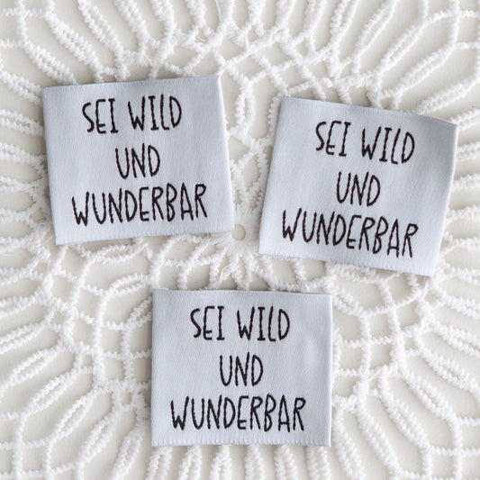 Weblabel: sei wild und wunderbar