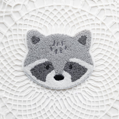 Chenille Patch: Waschbär