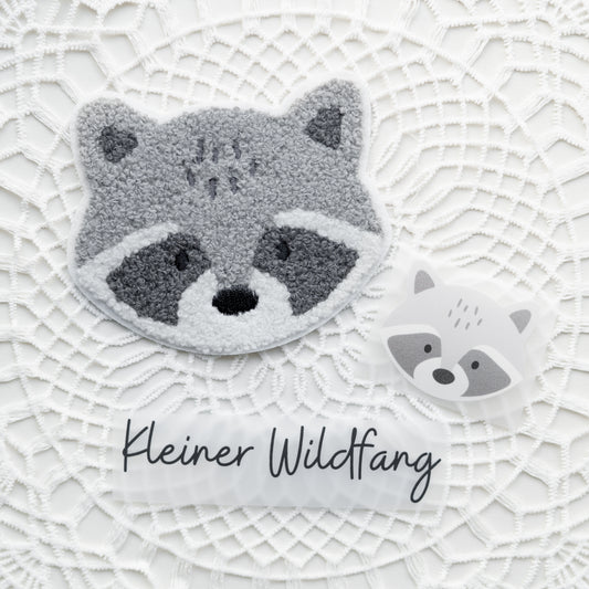 Chenille Patch: Waschbär