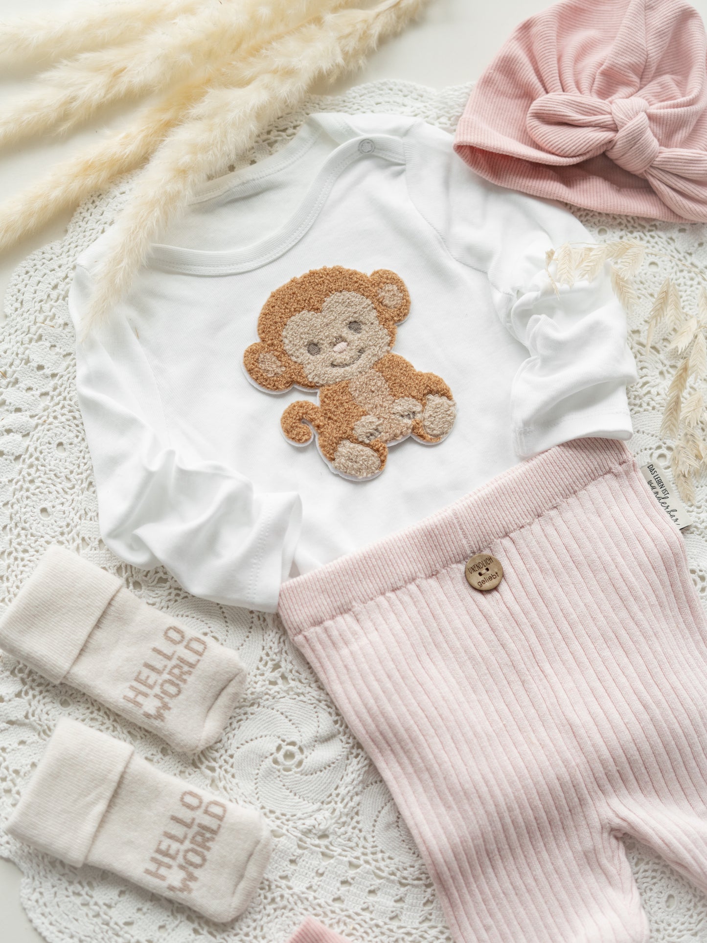 Chenille Patch: Affe