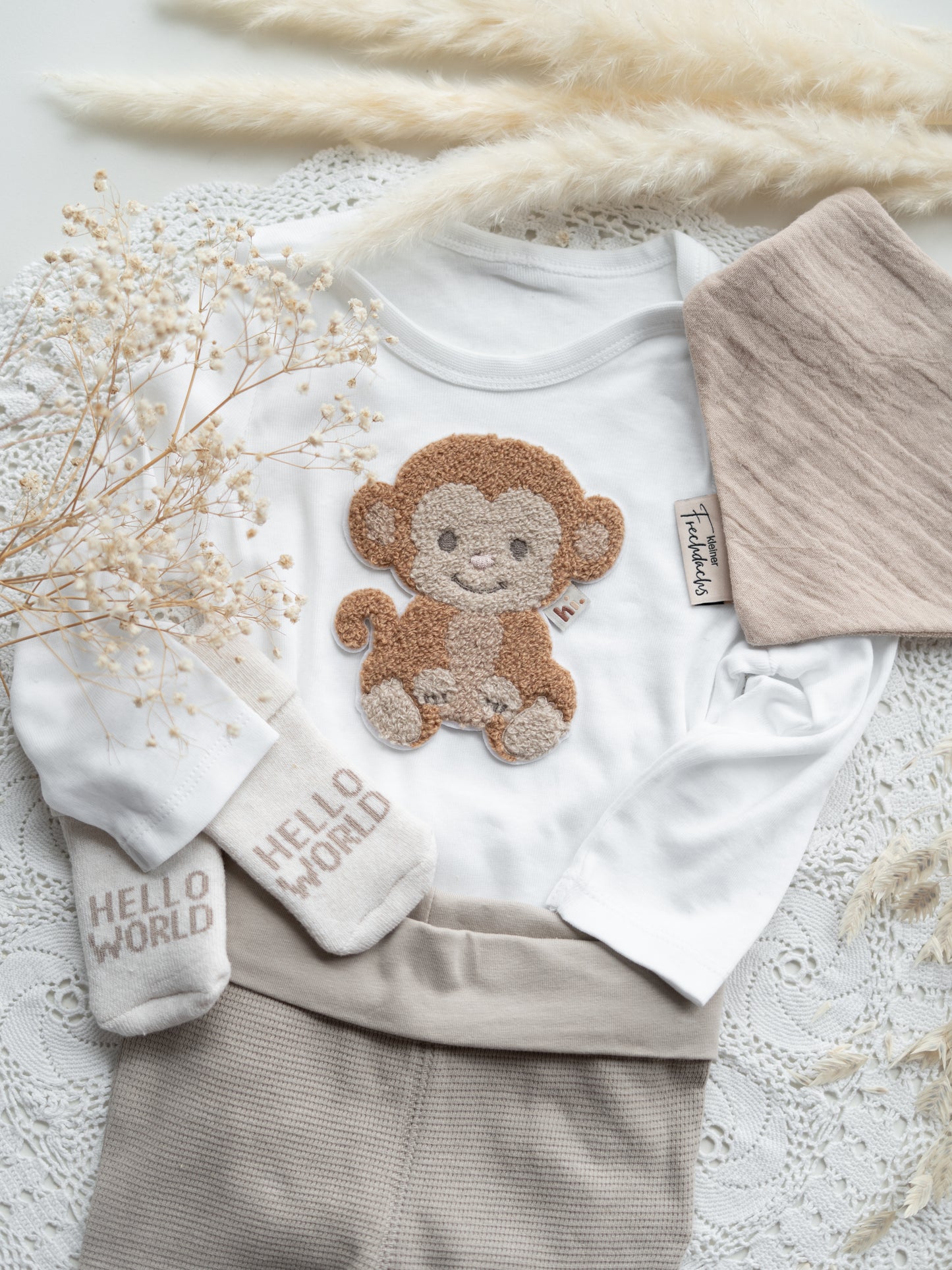 Chenille Patch: Affe