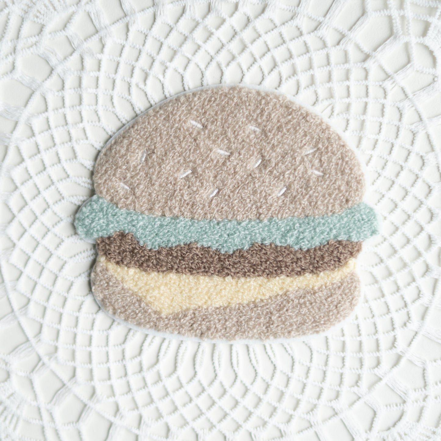 Chenille Patch: Burger