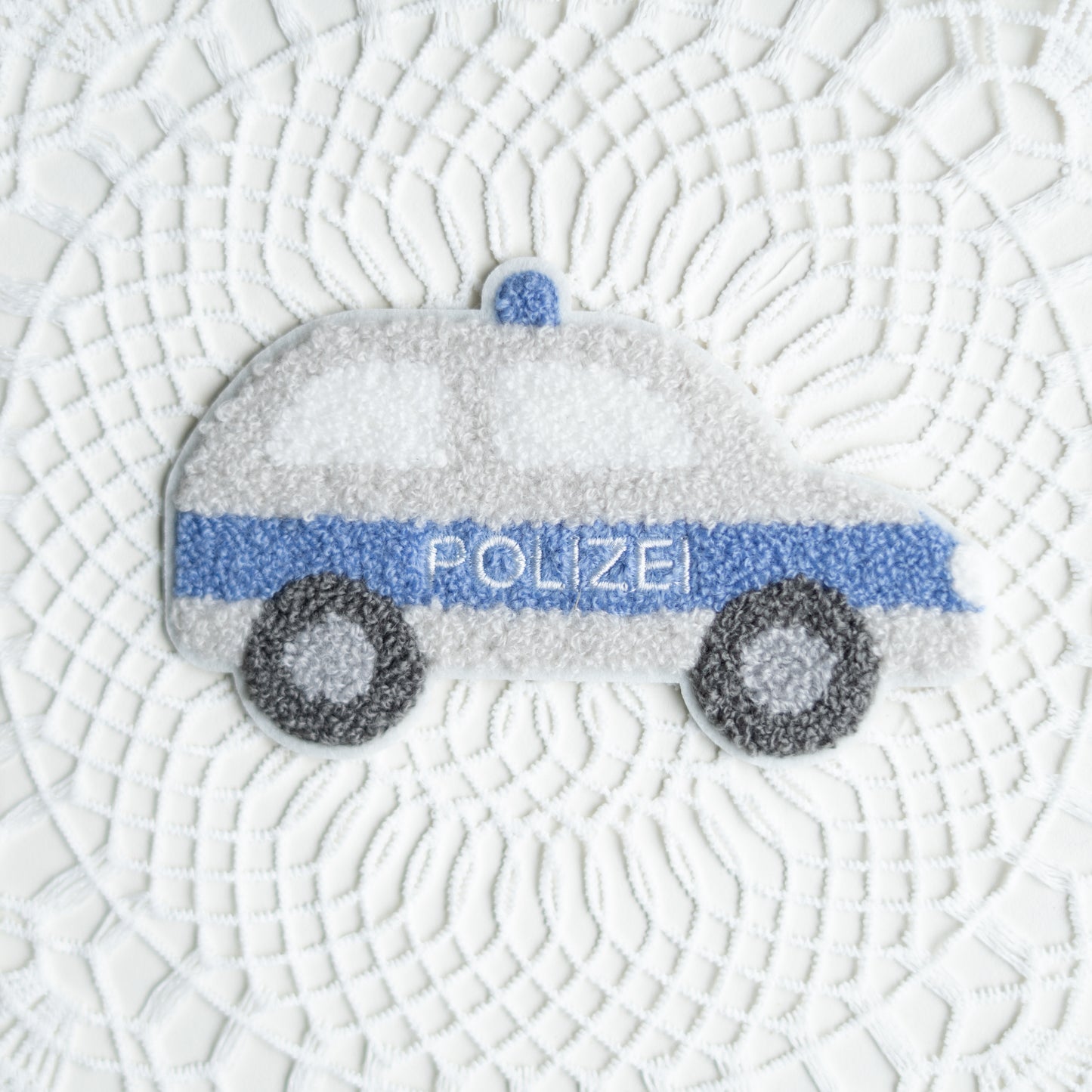 Chenille Patch: Polizeiauto