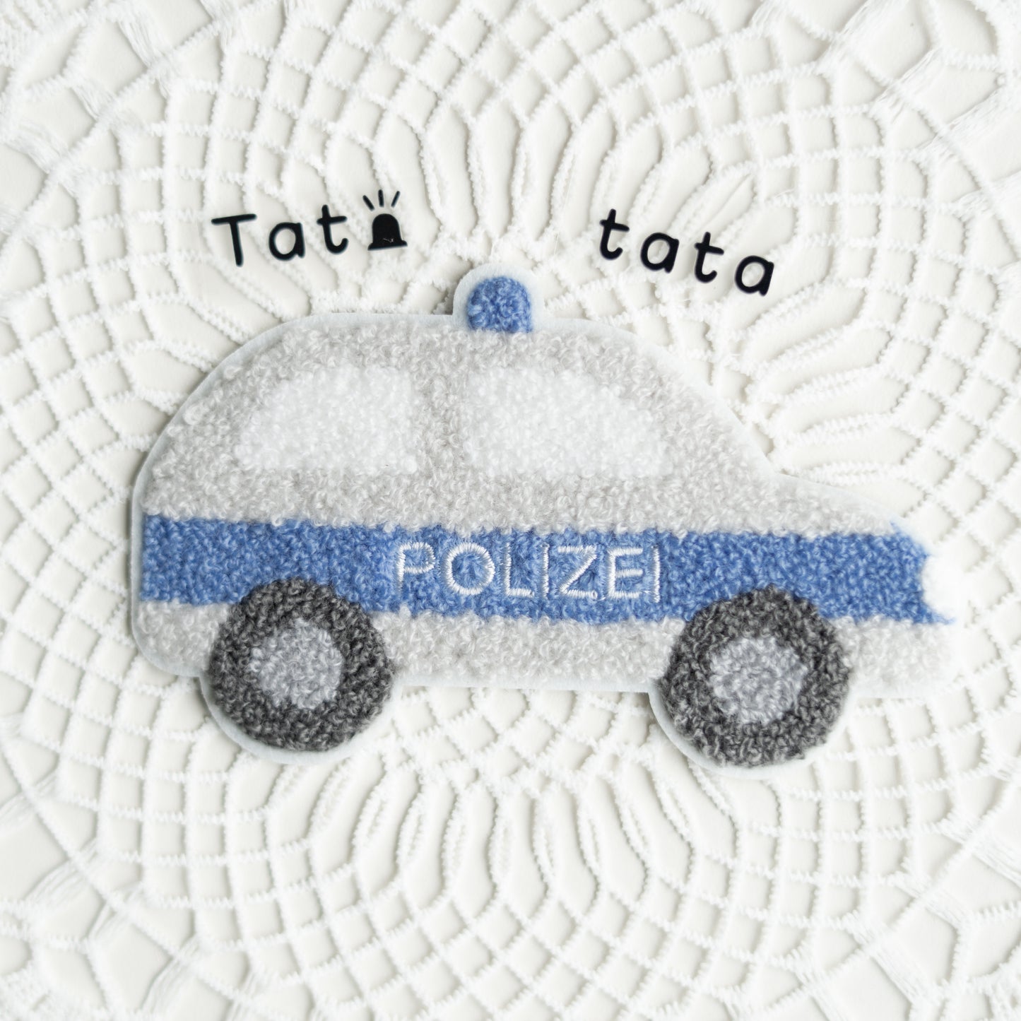 Chenille Patch: Polizeiauto