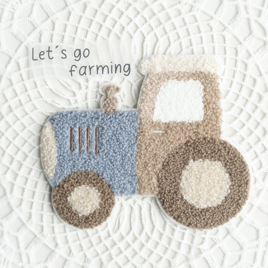 Chenille Patch: Traktor