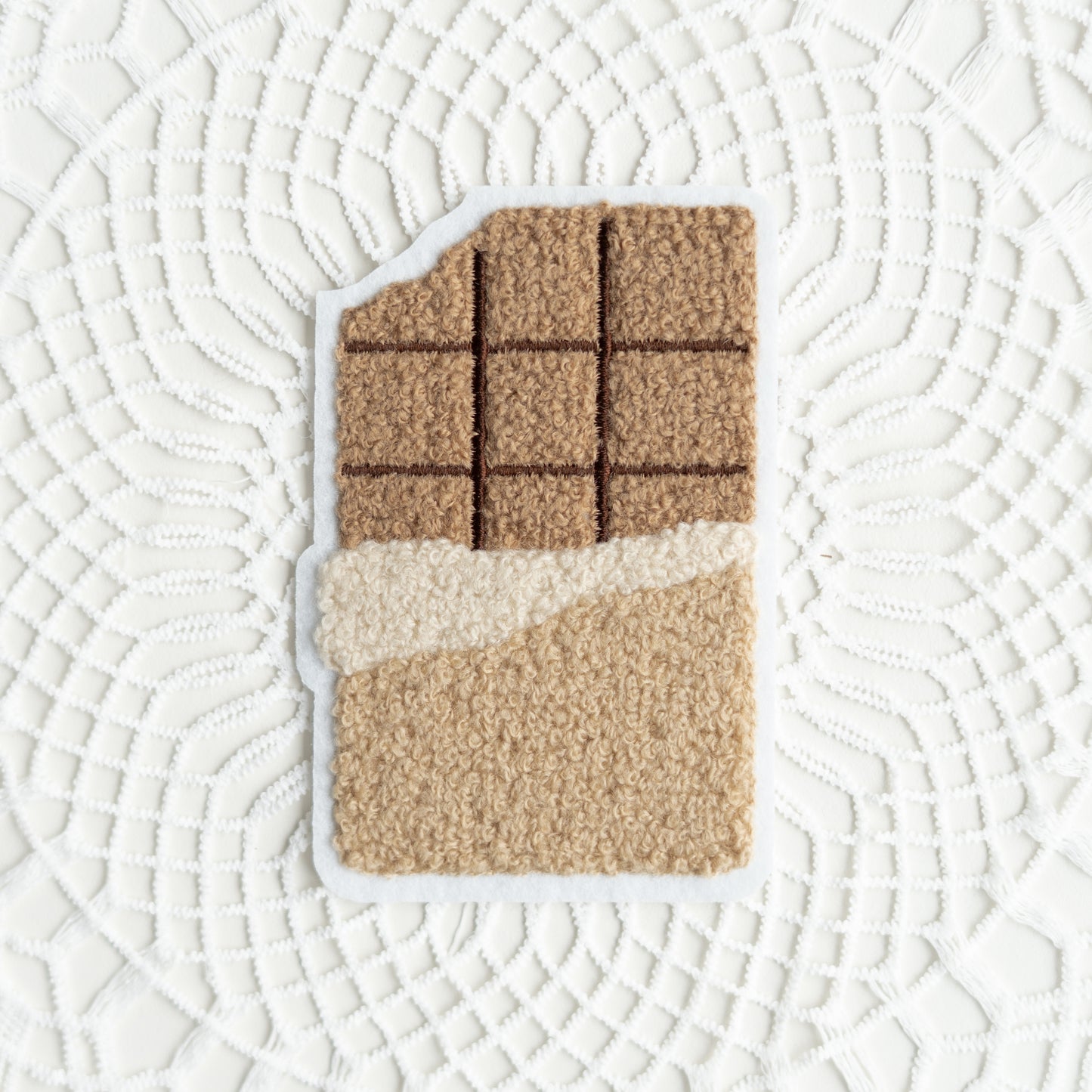 Chenille Patch: Schokolade