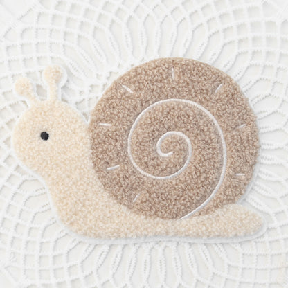 Chenille Patch: Schnecke