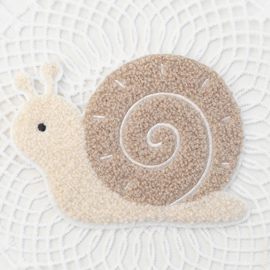 Chenille Patch: Schnecke
