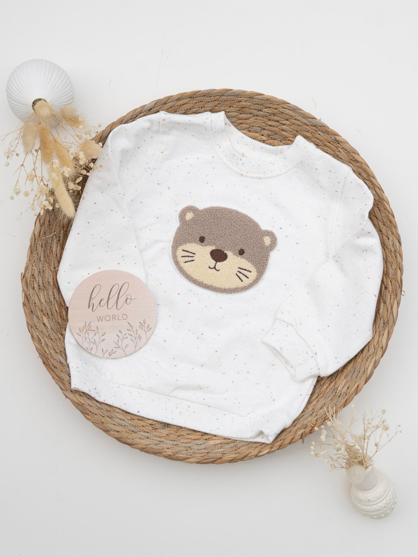 Chenille Patch: Otter