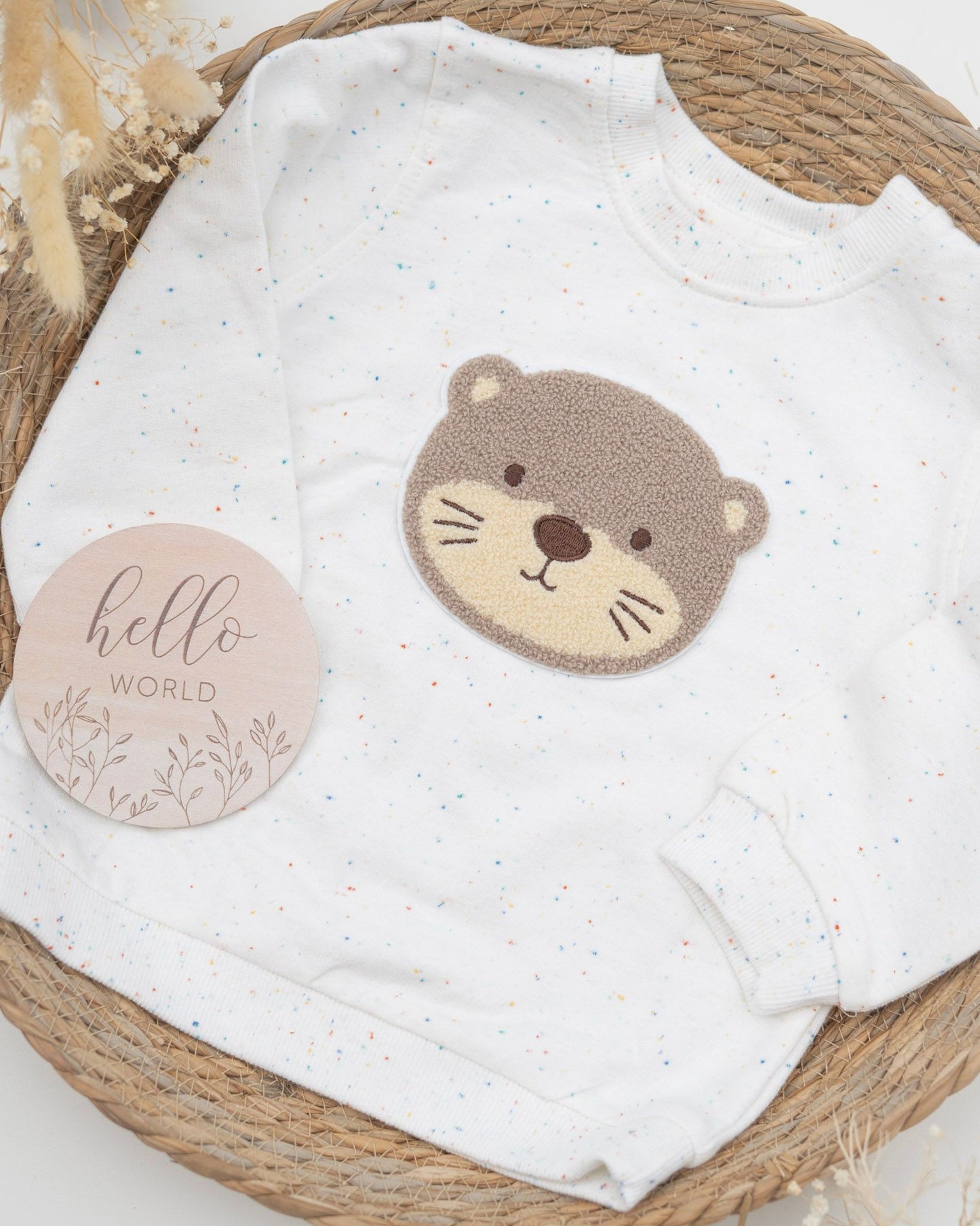 Chenille Patch: Otter