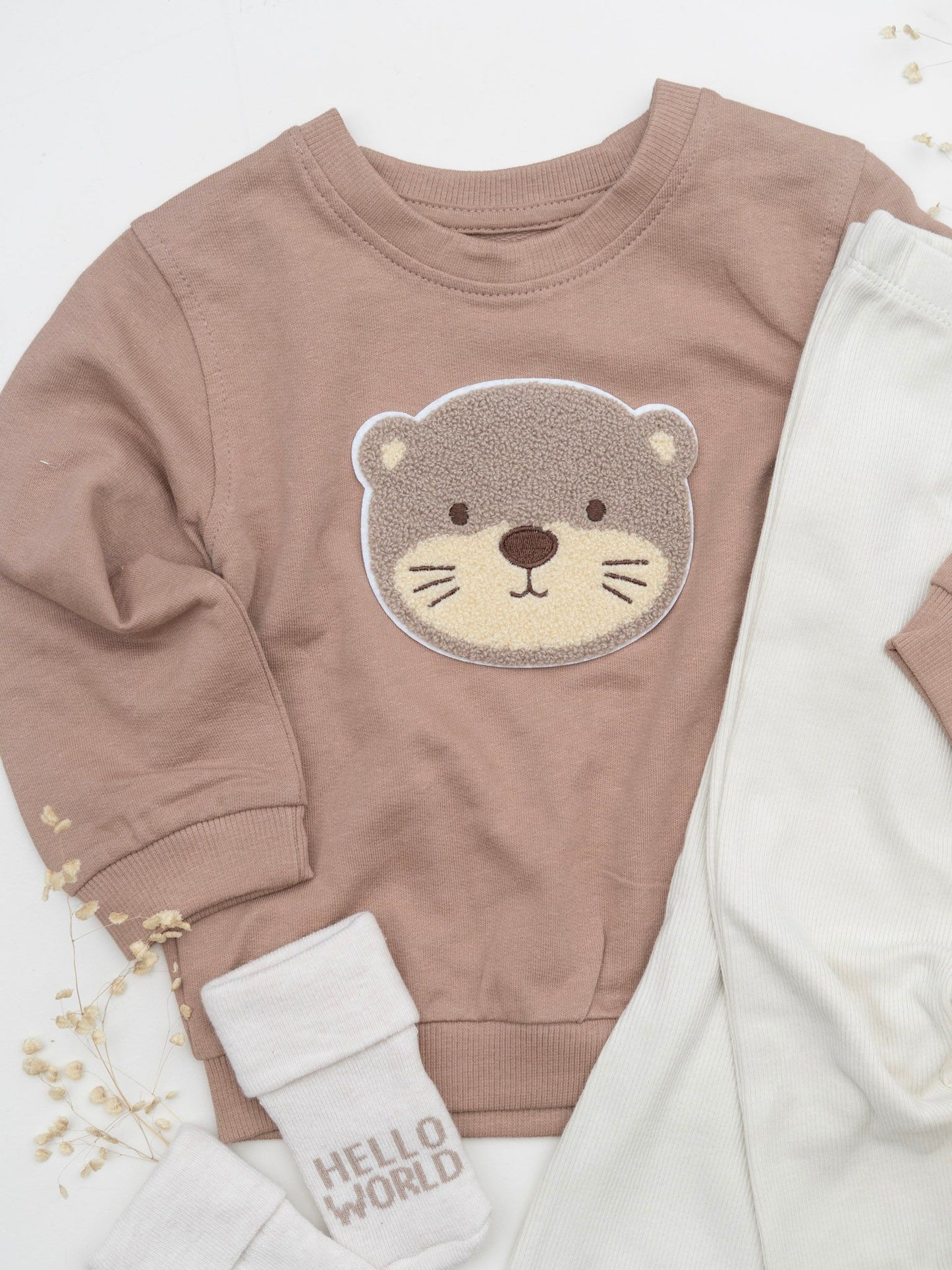 Chenille Patch: Otter