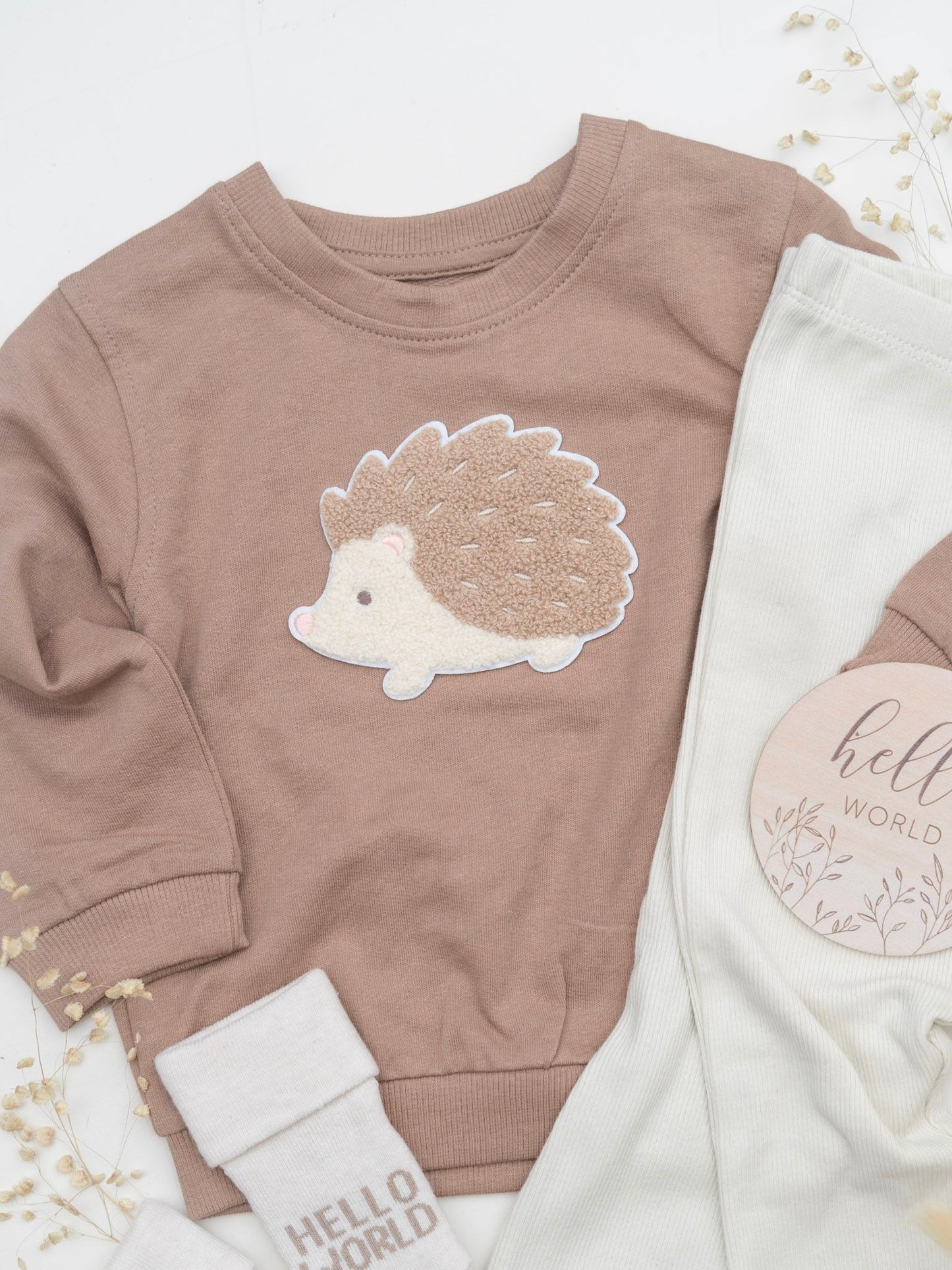 Chenille Patch: Igel
