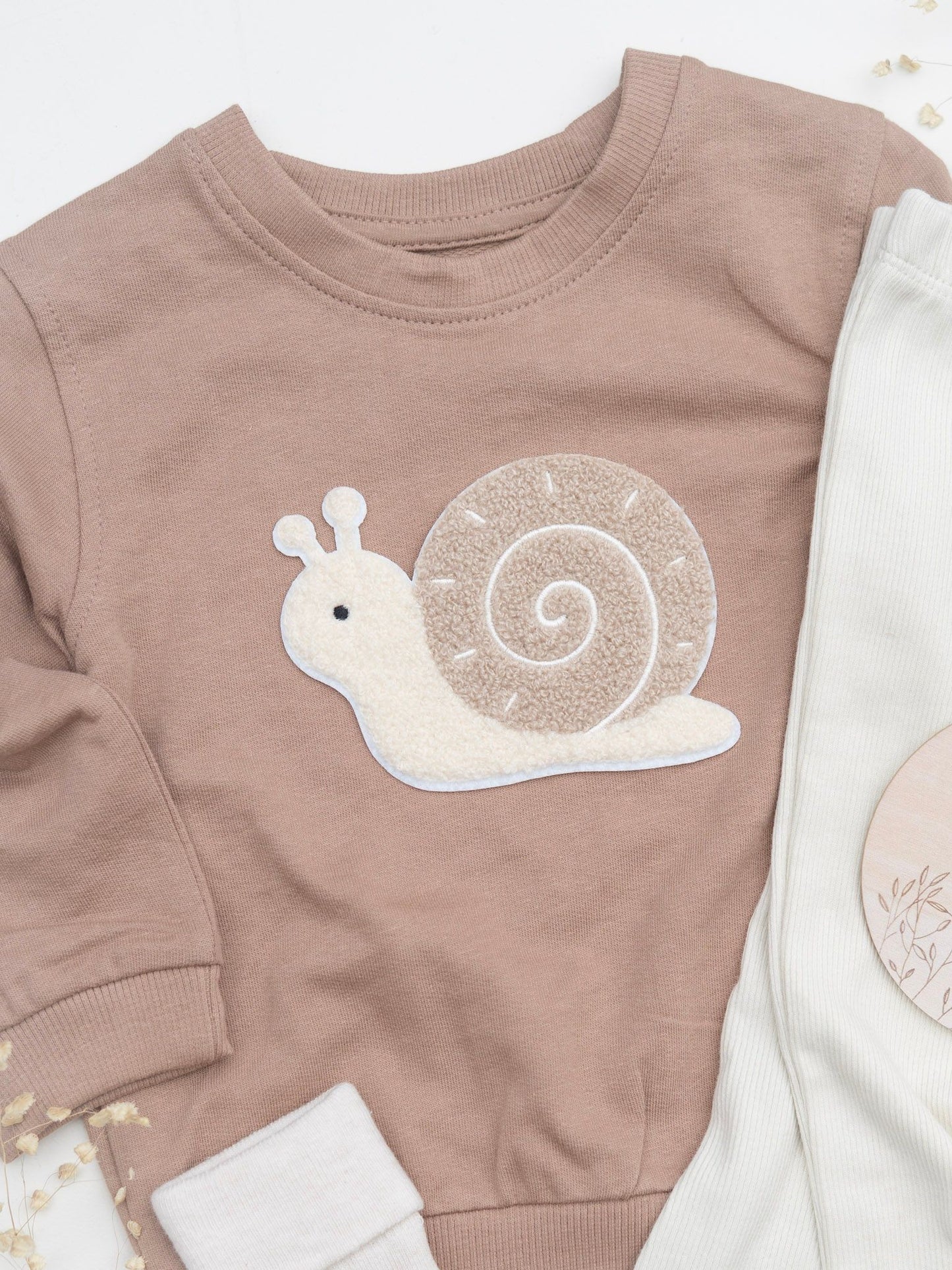 Chenille Patch: Schnecke