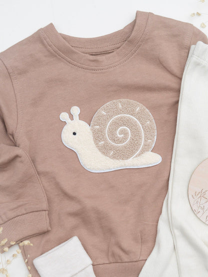 Chenille Patch: Schnecke