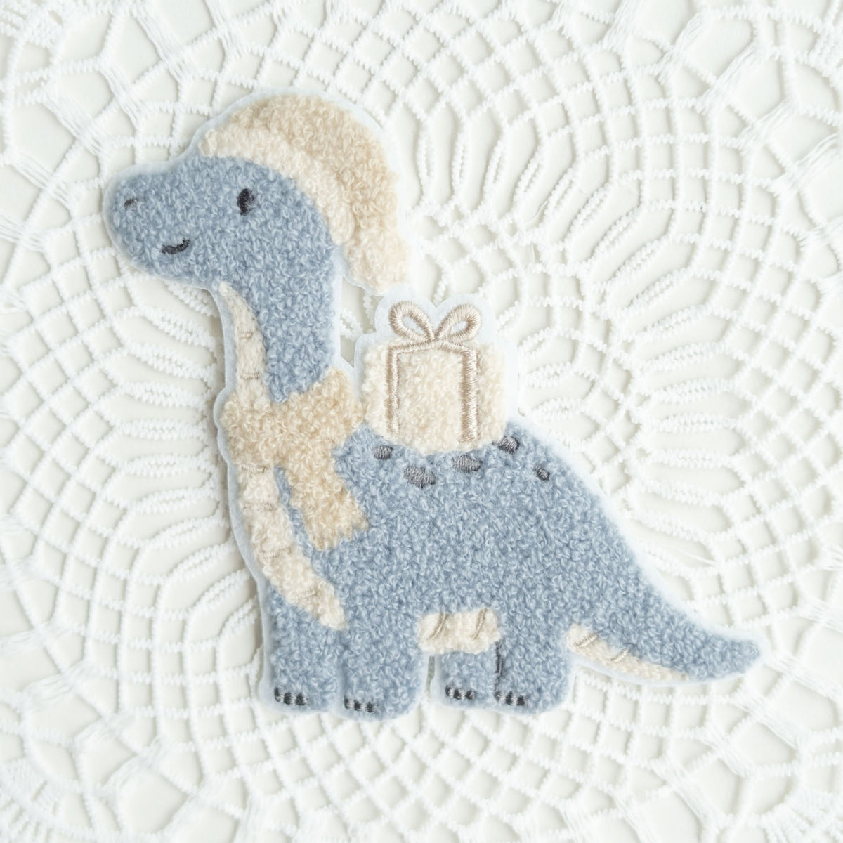 Chenille Patch: Geschenkedino