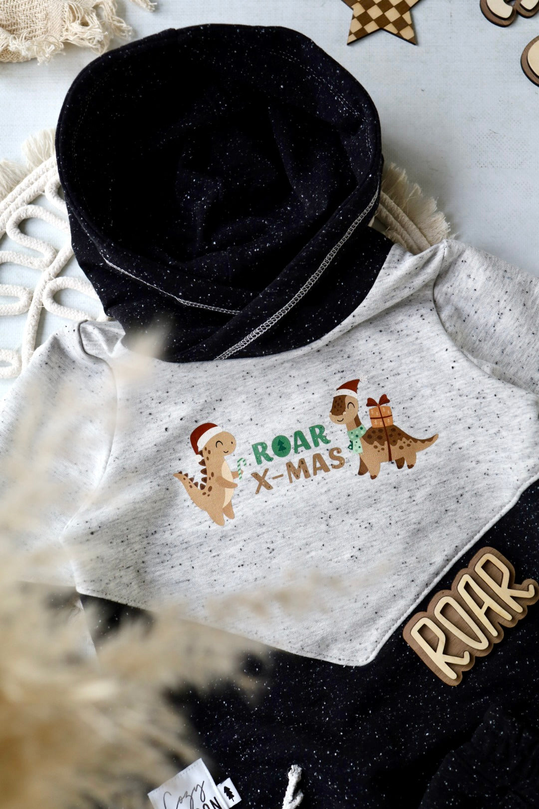 Bügelbild: Dinos Roar X-Mas