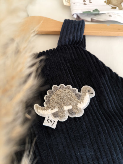 Chenille Patch: 3er Set Dinos